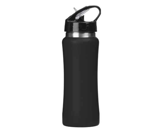 Бутылка для воды Bottle C1, soft touch, 600 мл, 828027clr, Цвет: черный, Объем: 600, изображение 5