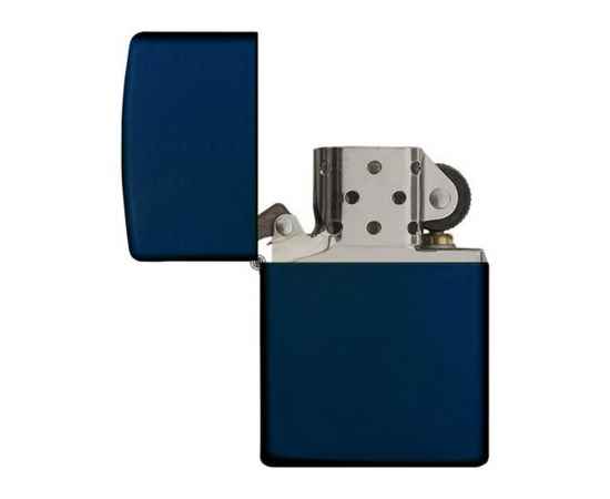 Зажигалка ZIPPO Classic с покрытием Navy Matte, 422129, Цвет: синий, изображение 3