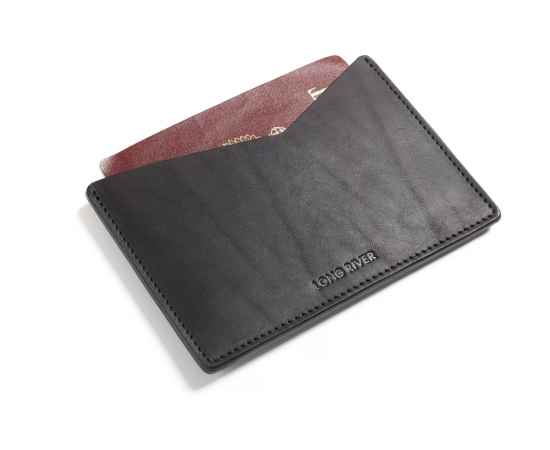 Чехол для паспорта Сунгари, 660089, Цвет: черный, изображение 4