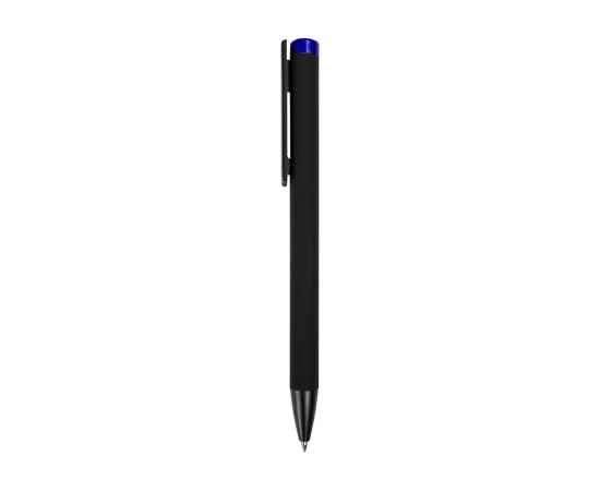Ручка металлическая шариковая Taper Metal soft-touch, 16550.02, Цвет: черный,синий, изображение 4