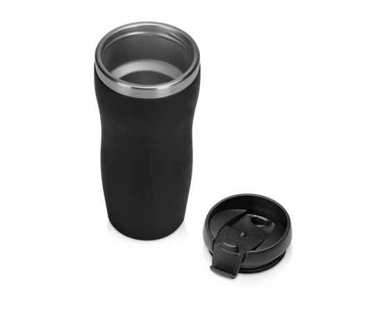 Термокружка Double wall mug С1 soft-touch, 350 мл, 827007clr, Цвет: черный, Объем: 350, изображение 2