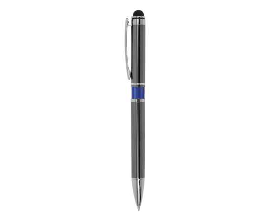 Ручка металлическая шариковая Isabella, 11583.02, Цвет: оружейная сталь,синий,темно-серый, изображение 3