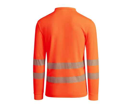 Рубашка поло Atrio с длинным рукавом мужская, S, 9319HV223S, Цвет: неоновый оранжевый, Размер: S, изображение 3