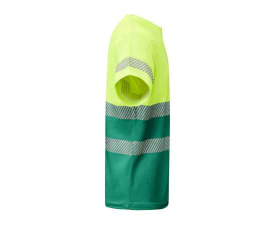 Футболка Tauri мужская, S, 9317HV52221S, Цвет: зеленый,неоновый желтый, Размер: S, изображение 4