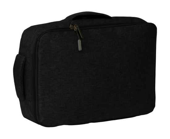 Рюкзак-трансформер Turnover для ноутбука 15 из переработанного пластика, 975737, Цвет: черный, изображение 11