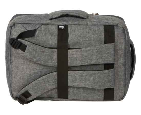Рюкзак-трансформер Turnover для ноутбука 15 из переработанного пластика, 975730, Цвет: серый, изображение 12