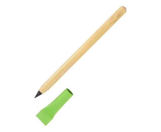 Вечный карандаш из бамбука Recycled Bamboo, 11537.03, Цвет: натуральный,зеленое яблоко