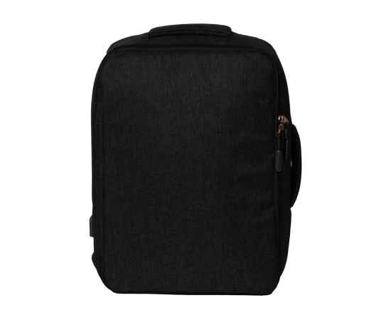 Рюкзак-трансформер Turnover для ноутбука 15 из переработанного пластика, 975737, Цвет: черный, изображение 2