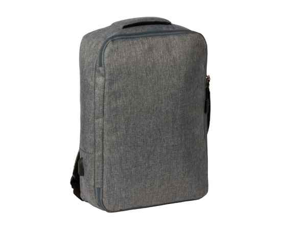 Рюкзак-трансформер Turnover для ноутбука 15 из переработанного пластика, 975730, Цвет: серый, изображение 3