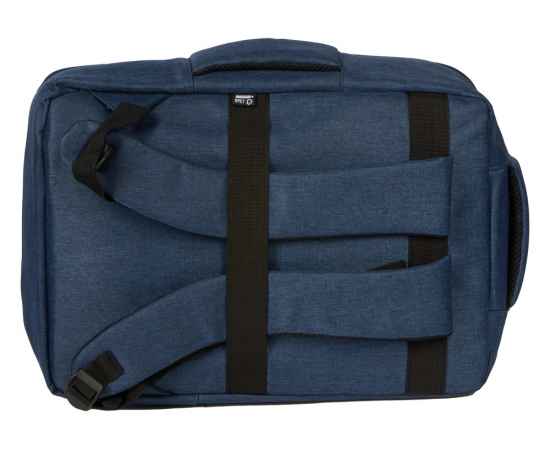 Рюкзак-трансформер Turnover для ноутбука 15 из переработанного пластика, 975732, Цвет: синий, изображение 12