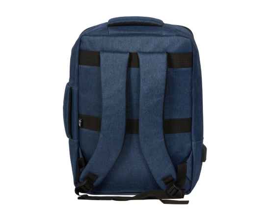 Рюкзак-трансформер Turnover для ноутбука 15 из переработанного пластика, 975732, Цвет: синий, изображение 6