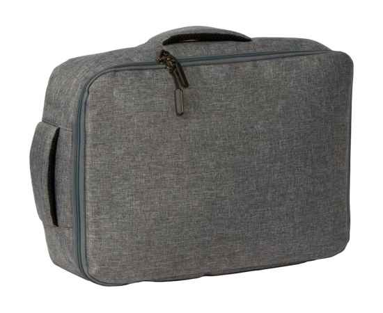 Рюкзак-трансформер Turnover для ноутбука 15 из переработанного пластика, 975730, Цвет: серый, изображение 11