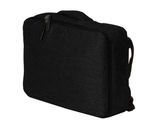 Рюкзак-трансформер Turnover для ноутбука 15 из переработанного пластика, 975737, Цвет: черный, изображение 9