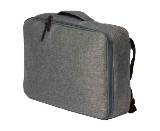 Рюкзак-трансформер Turnover для ноутбука 15 из переработанного пластика, 975730, Цвет: серый, изображение 9