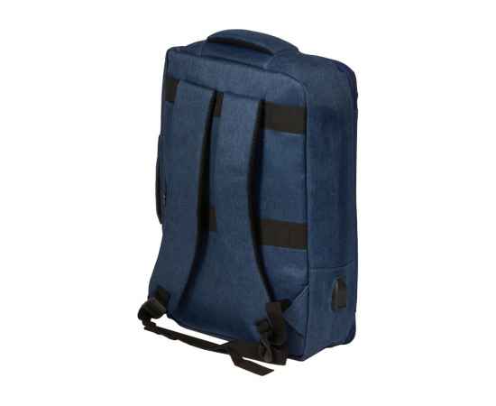Рюкзак-трансформер Turnover для ноутбука 15 из переработанного пластика, 975732, Цвет: синий, изображение 5