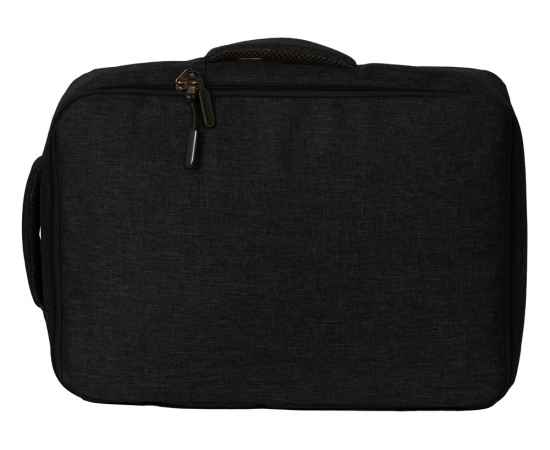 Рюкзак-трансформер Turnover для ноутбука 15 из переработанного пластика, 975737, Цвет: черный, изображение 10