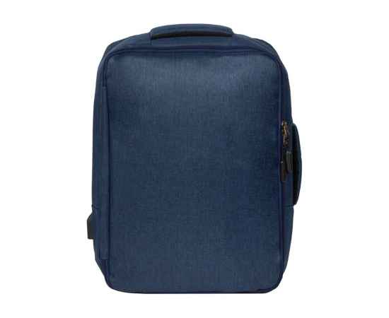 Рюкзак-трансформер Turnover для ноутбука 15 из переработанного пластика, 975732, Цвет: синий, изображение 2