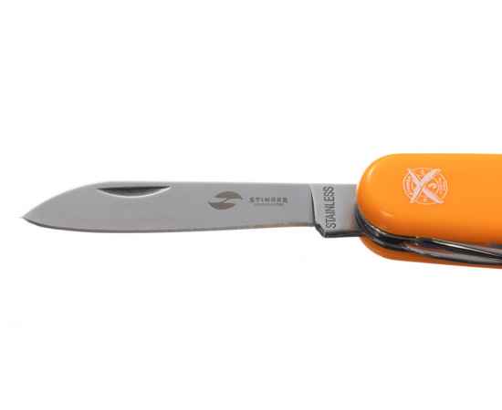 Нож перочинный, 90 мм, 13 функций, 441137, Цвет: оранжевый,серебристый, изображение 2