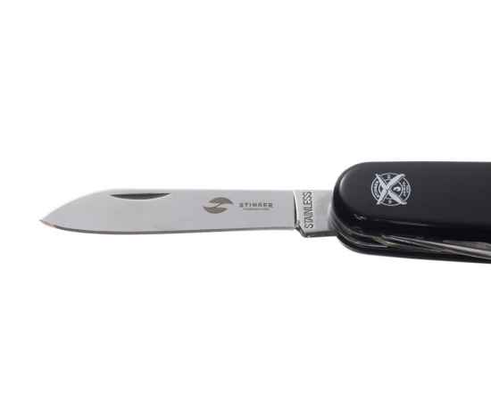 Нож перочинный, 90 мм, 13 функций, 441136, Цвет: черный,серебристый, изображение 2