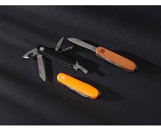 Нож перочинный, 90 мм, 10 функций, 441143, Цвет: оранжевый,серебристый, изображение 7