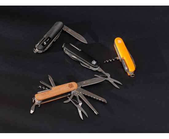 Нож перочинный, 89 мм, 15 функций, 441147, Цвет: оранжевый,серебристый, изображение 7