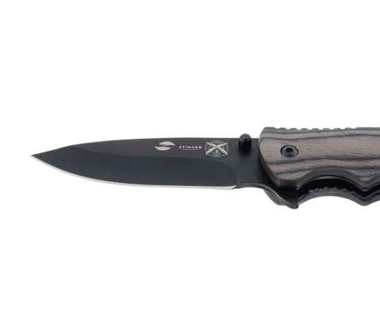 Нож складной, 441160, Цвет: черный,серый, изображение 4