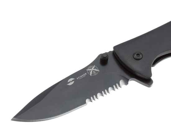 Нож складной, 441165, Цвет: черный, изображение 4