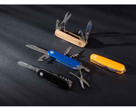 Нож перочинный, 90 мм, 11 функций, 441140, Цвет: оранжевый,серебристый, изображение 7