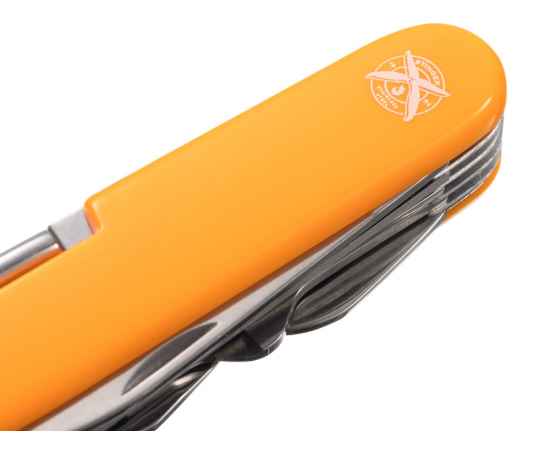 Нож перочинный, 89 мм, 15 функций, 441147, Цвет: оранжевый,серебристый, изображение 5