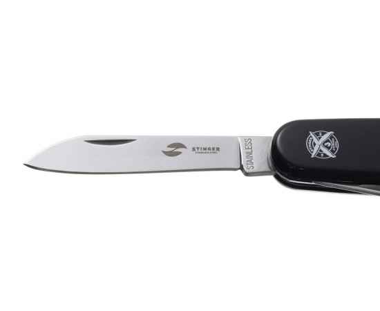 Нож перочинный, 90 мм, 10 функций, 441142, Цвет: черный,серебристый, изображение 2