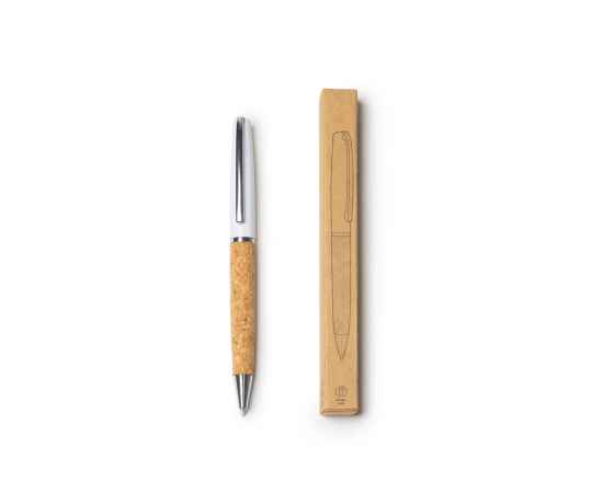 Ручка шариковая из натуральной пробки и металла ALTON, BL7991TA01, изображение 2