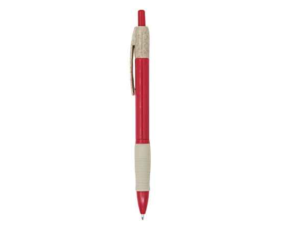 Ручка шариковая из пшеничного волокна HANA, HW8032S160, Цвет: красный, изображение 2