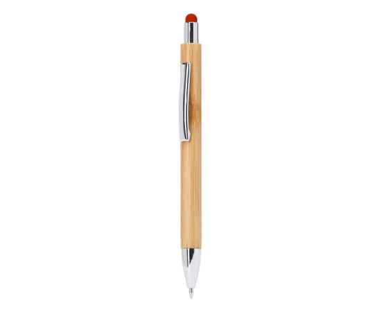 Ручка шариковая бамбуковая PAMPA, HW8019S160, Цвет: красный, изображение 7