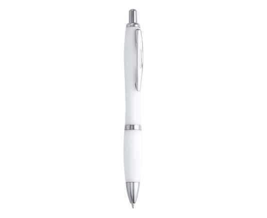 Ручка пластиковая шариковая MERLIN, HW8009S101, Цвет: белый, изображение 3