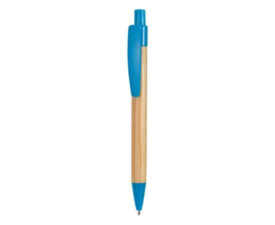 Ручка шариковая бамбуковая STOA, HW8034S124229, Цвет: бежевый,голубой, изображение 3