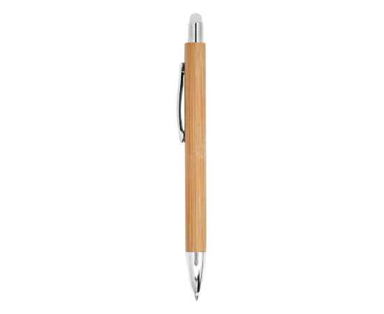 Ручка шариковая бамбуковая PAMPA, HW8019S101, Цвет: белый, изображение 2