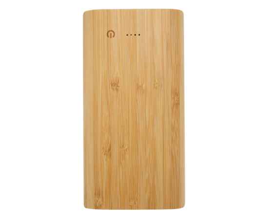 Портативное зарядное устройство Tulda из бамбука, 20000 mAh, 12432406, изображение 2