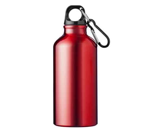 Бутылка для воды с карабином Oregon, 400 мл, 400 мл, 10073821, Цвет: красный, Объем: 400, Размер: 400 мл, изображение 2