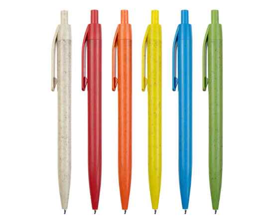 Ручка шариковая из пшеничного волокна KAMUT, HW8035S131, Цвет: оранжевый, изображение 4
