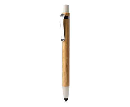 Ручка-стилус шариковая бамбуковая NAGOYA, BL8084TA29, Цвет: натуральный,бежевый, изображение 3