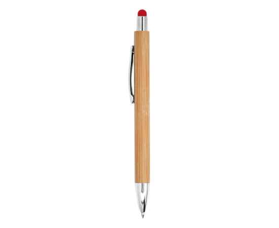 Ручка шариковая бамбуковая PAMPA, HW8019S160, Цвет: красный, изображение 6