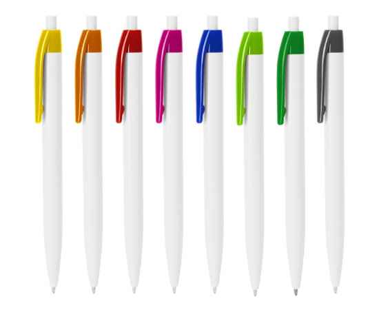 Ручка пластиковая шариковая HINDRES, HW8045S131, Цвет: оранжевый, изображение 4