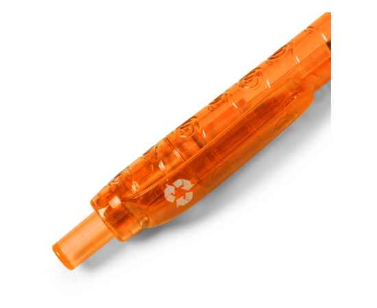 Ручка шариковая PACIFIC из RPET, HW8033S131, Цвет: оранжевый, изображение 3