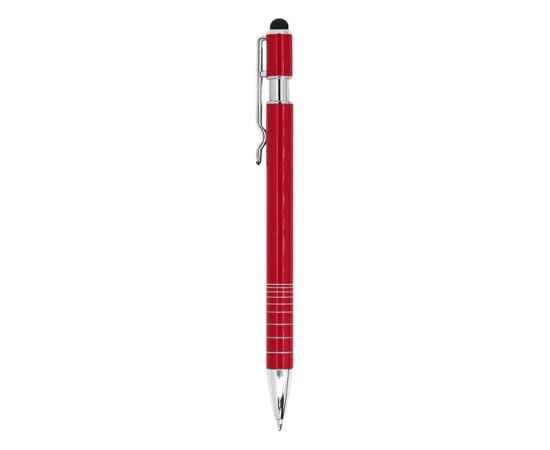 Ручка-стилус металлическая шариковая BORNEO, HW8014S160, Цвет: красный, изображение 2