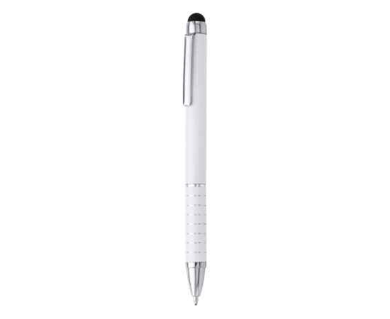 Ручка-стилус металлическая шариковая CANAIMA, HW8004S101, Цвет: белый, изображение 3