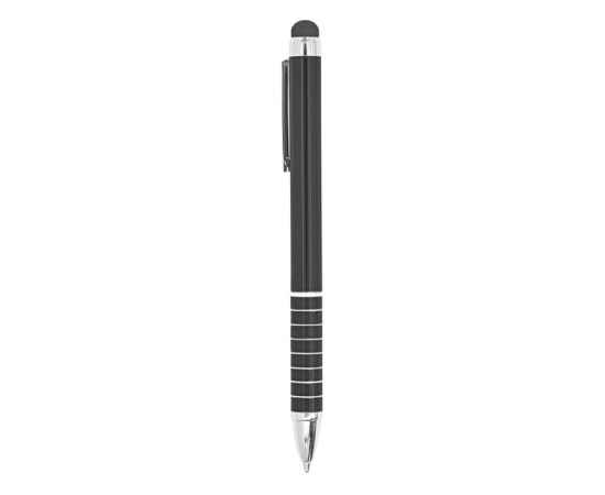 Ручка-стилус металлическая шариковая CANAIMA, HW8004S102, Цвет: черный, изображение 2