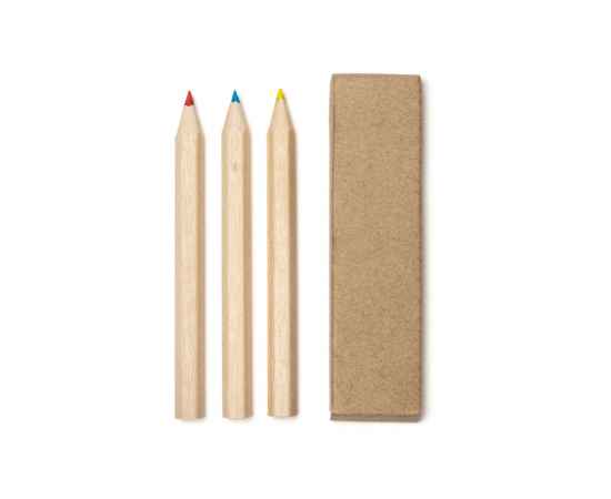 Набор из 3 цветных карандашей DENOK, LA7997S229, изображение 4