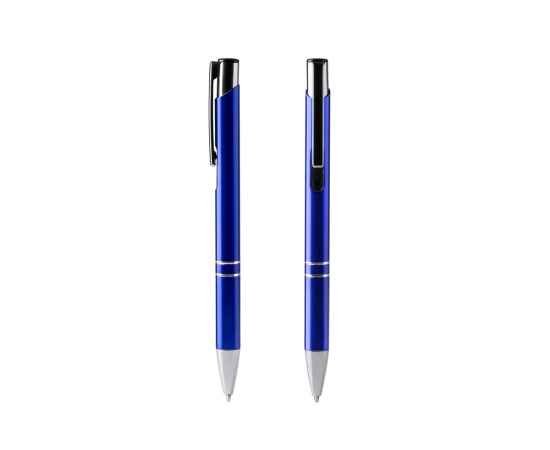 Шариковая ручка из переработанного алюминия SIMON, BL7972TA05, Цвет: синий, изображение 3