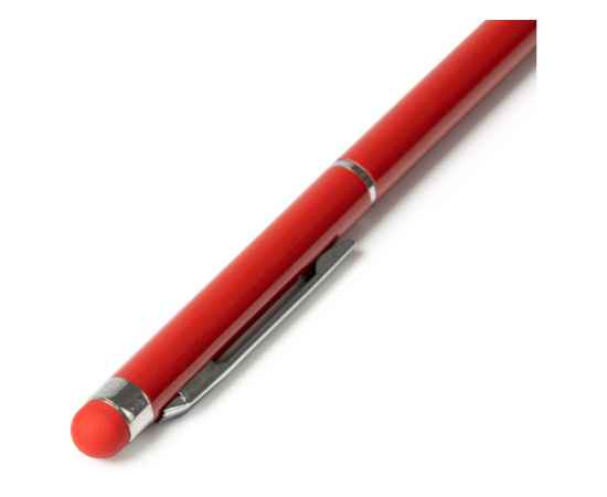 Ручка-стилус металлическая шариковая BAUME, HW8005S160, Цвет: красный, изображение 2
