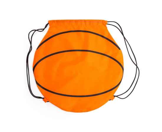 Рюкзак-мешок MILANO в форме баскетбольного мяча, BO7526S1991, Цвет: оранжевый, изображение 4